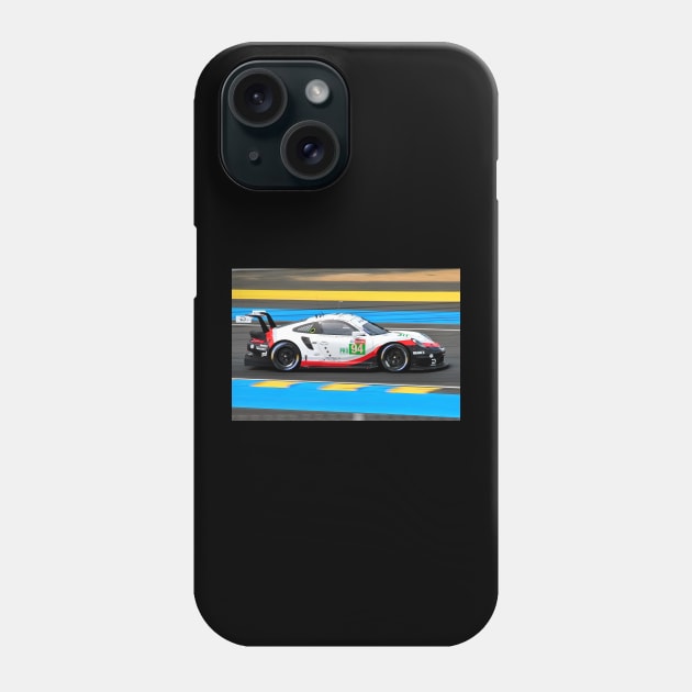 Porsche 911 RSR 24 Hours of Le Mans 2018 Phone Case by Andy Evans Photos