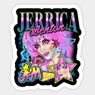 Jem And The Holograms STICKER VINYL DECAL HASBRO MARVEL AKOM GIRL