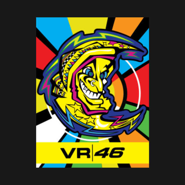 Valentino Rossi 46 - Valentino Rossi - T-Shirt | TeePublic