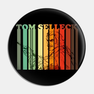 Tom Selleck Pin