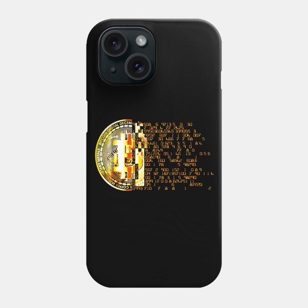 Bitcoin Phone Case by nicolasleonard