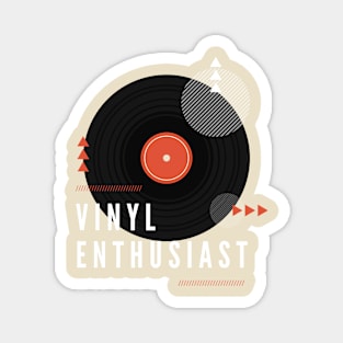 Vinyl Enthusiast Magnet