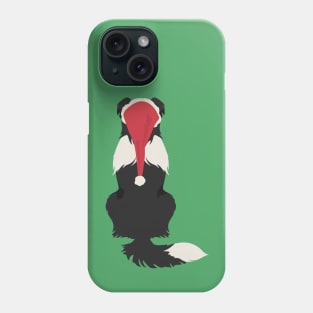 Christmas Auatralian Shepherd Back Phone Case