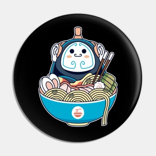 Grog Earth Giant Ramen Pin