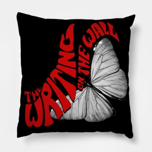 the writing on the wall music Pillow