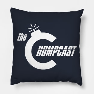 Old School Small Logo - White Pillow