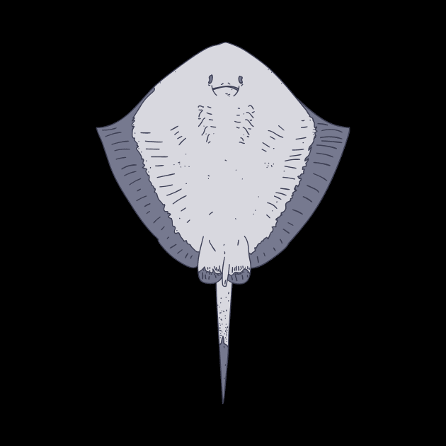 Stingray - Sea Ray Graphic - Pacific Oceanic by DeWinnes