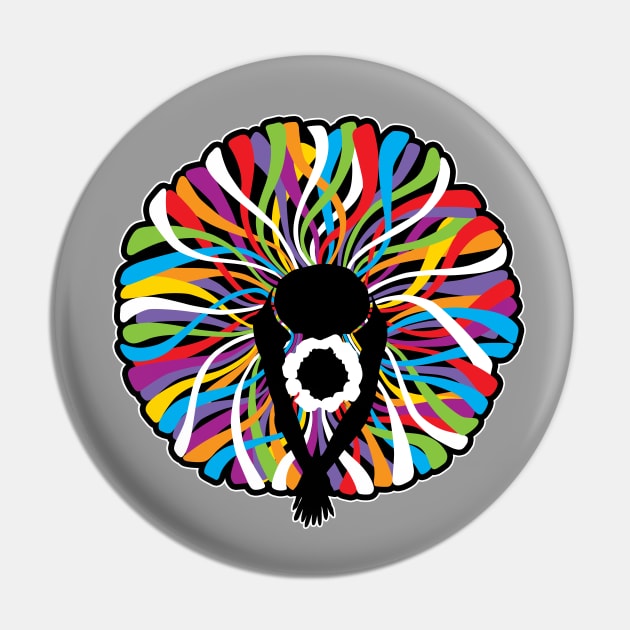 Tutu Elegant (Vibrant) Pin by eBrushDesign