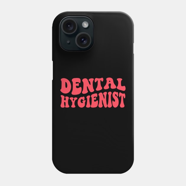 Dental Hygienist - Dentist Retro Dental Hygienists Phone Case by fromherotozero