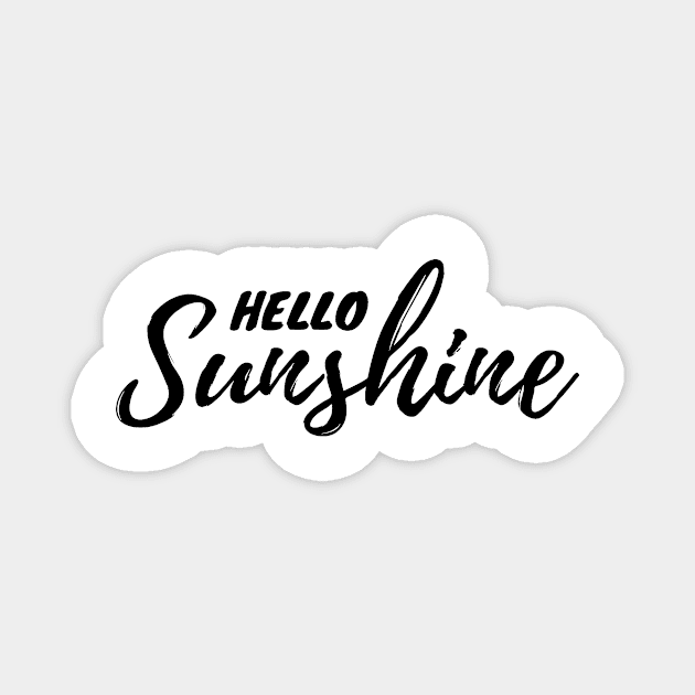 Hello Sunshine! Magnet by mikepod