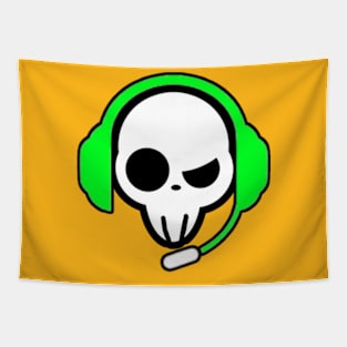 Gamer Skull Tapestry