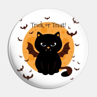 Cute Halloween Trick Or Treat Pin