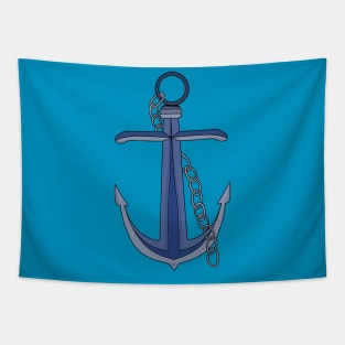 Anchor with chain Tapestry