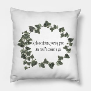 Ivy Taylor Swift Evermore Lyrics Pillow