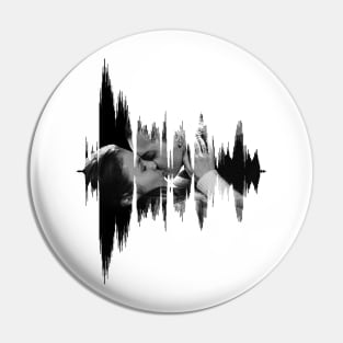 WayHaught Sound Wave - Wynonna Earp Pin