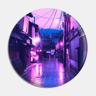 Japanese street neon Pin