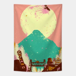 PORTLAND MOON Tapestry