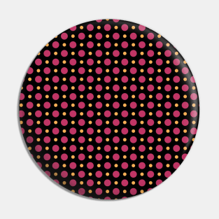 Small Pink Dots Pattern Pin