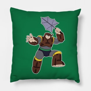 RUBY SPEARS WOOD MAN Pillow