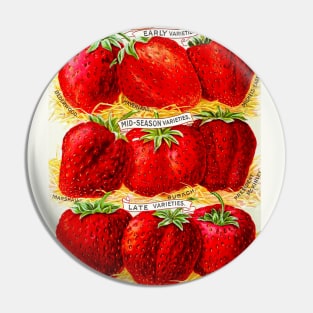 "Hendersons Strawberries" Pin