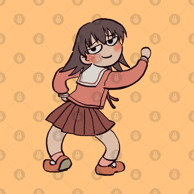 smug tomo meme azumanga daioh by mudwizard