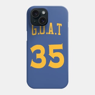 Kevin Anteater 'GOAT' Nickname Jersey - Golden State Warriors Phone Case