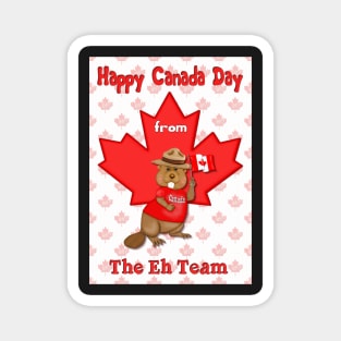 Canada Day Eh Team Magnet