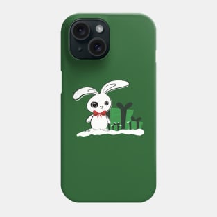 White rabbit Phone Case