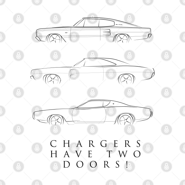 Dodge Chargers have two doors! by mal_photography