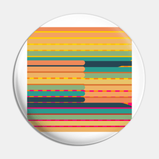 Sunset Stripe Pin