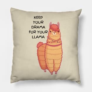 llama drama Pillow