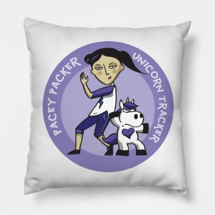 Pacey Packer Unicorn Tracker Action Pose Pillow