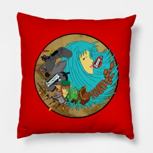 Alchemy Games & Coffee Shoppe Fan Pillow