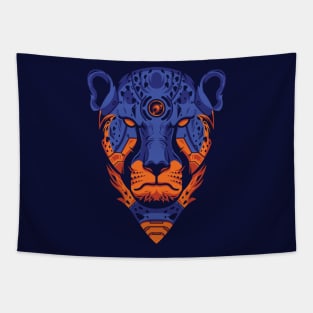 Cheetah Head Tapestry