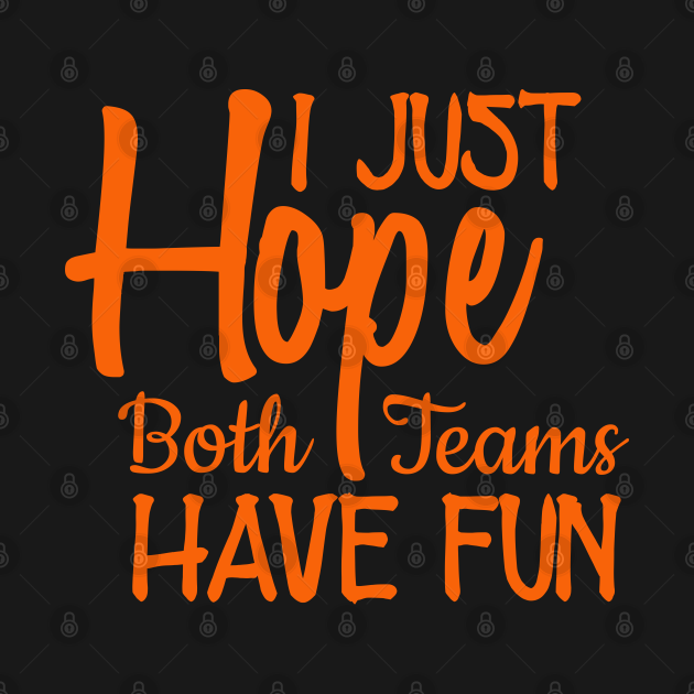 i just hope both teams have fun the office