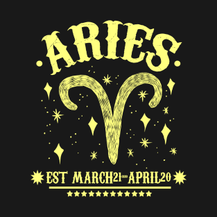 Aries Zodiac T-Shirt