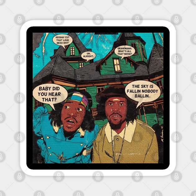 OUTKAST COMICS Magnet by pinkcomics