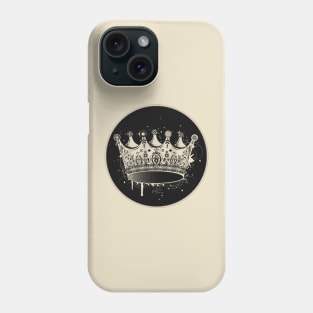 Crown in graffiti style Phone Case