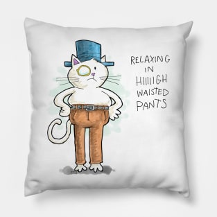 Dapper Cat - High Waisted Pillow