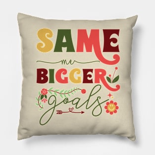 Cute New Year Slogan Pillow