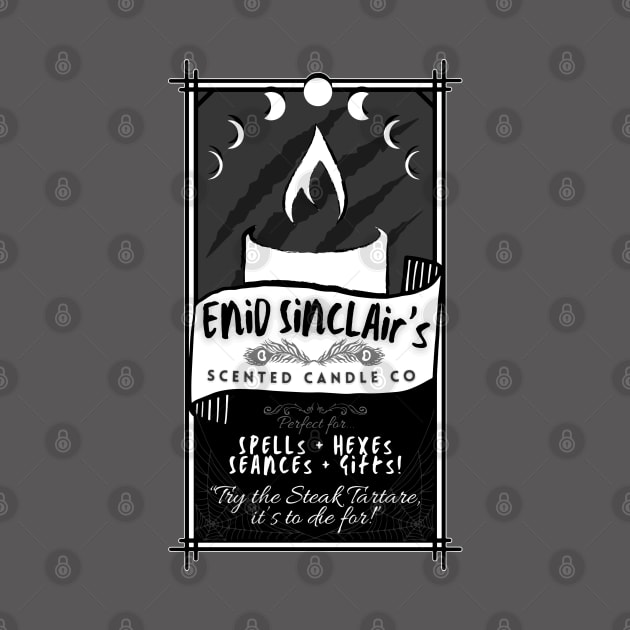 Enid Sinclair's Scented Candle Company! Wednesday Inspired by Kraken Sky X TEEPUBLIC