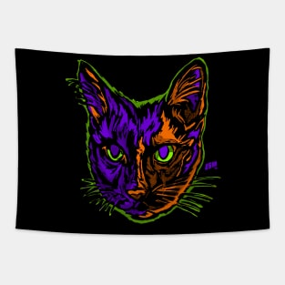Scratch Cat Tapestry
