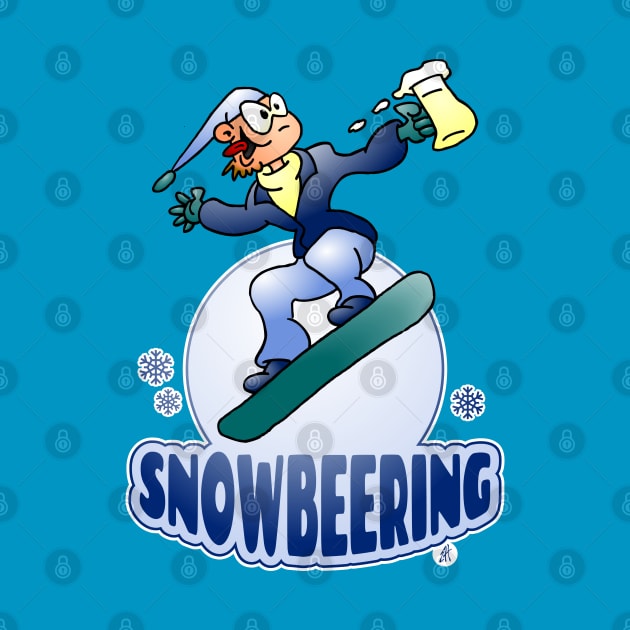 Snowbeering by Cardvibes