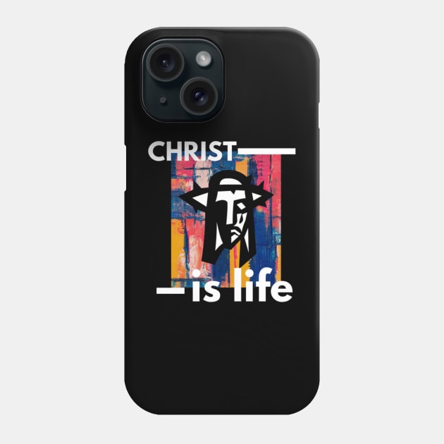 Christ is Life Phone Case by SOCMinistries