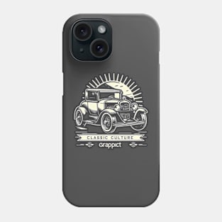 Vintage car design Phone Case