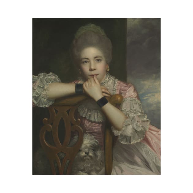 Mrs. Abington as Miss Prue in "Love for Love" by William Congreve by Joshua Reynolds by Classic Art Stall