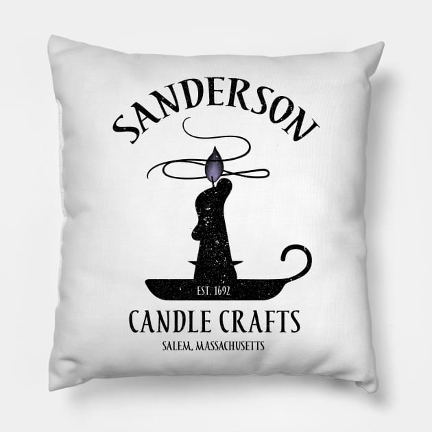 Sanderson Candle Crafts Pillow by DesignCat