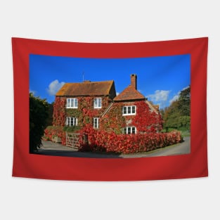 South Downs Farmhouse II Tapestry