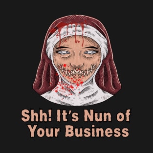 Demon Nun Halloween T-Shirt