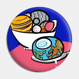 Hungry Humanity Pin